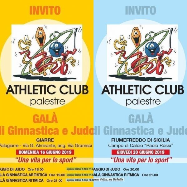 Galà Di Ginnastica e Judo “Una vita per lo sport”